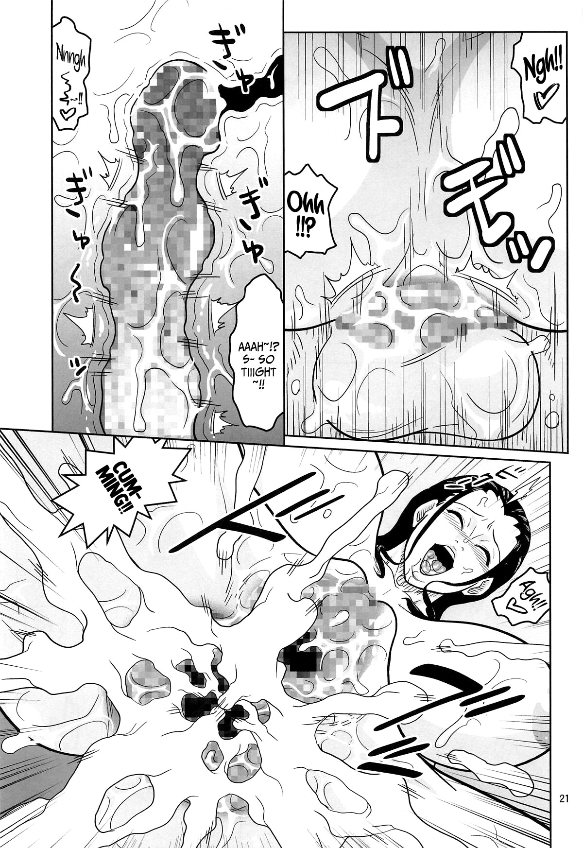 Hentai Manga Comic-Nami And Robin Taking A Huge Dick's Virginity 2-Read-22